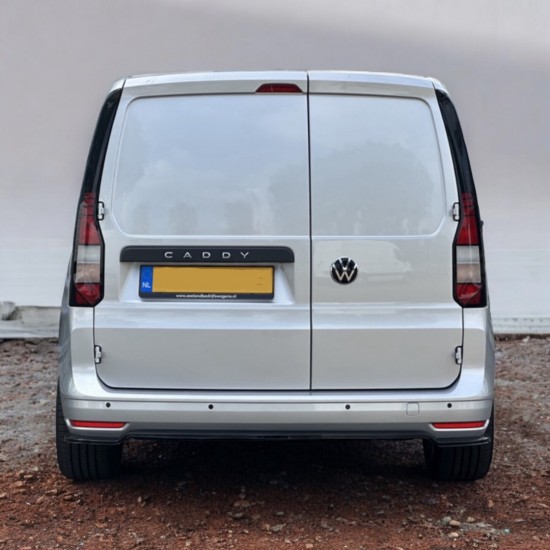 Achterbumper Splitter Flat Hoogglans zwart - Volkswagen Caddy MK5 Maxi