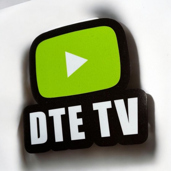 DTE TV Sticker L Groen - Volkswagen Caddy