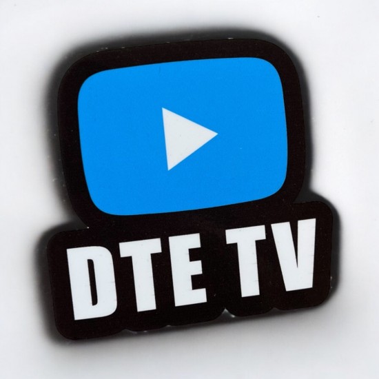 DTE TV Sticker L Blauw - Volkswagen Caddy