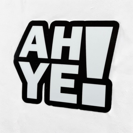 DTE TV Sticker “Ah Ye!” - Volkswagen Caddy
