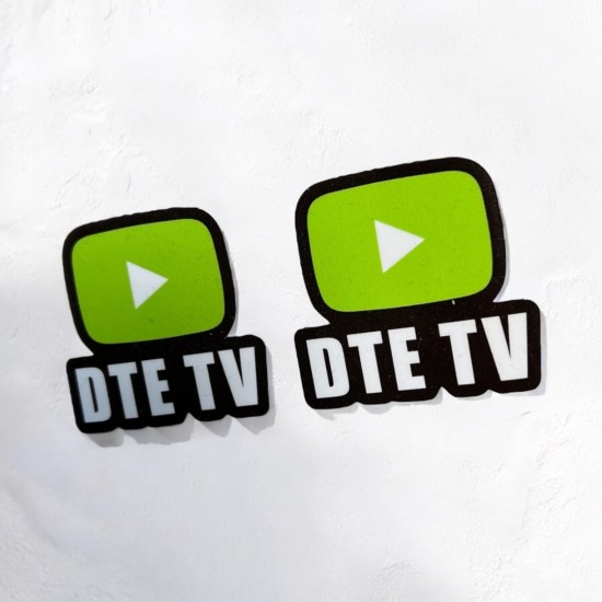 DTE TV Sticker S Groen (set) - Volkswagen Caddy