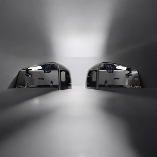 Spiegelkappen Hoogglans Zwart - Volkswagen Caddy MK5 Cargo