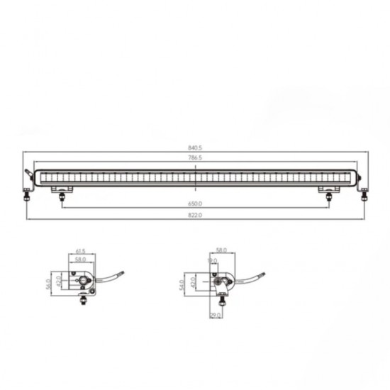LED Verstraler 11300lm Duo DRL - Volkswagen Caddy