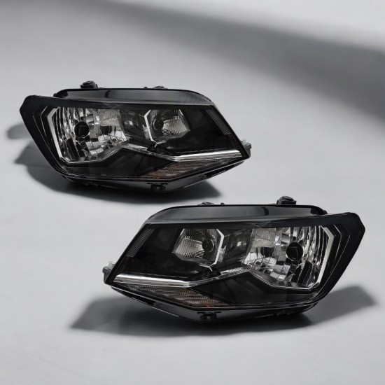 Set Zwarte Koplampen - Volkswagen Caddy MK4