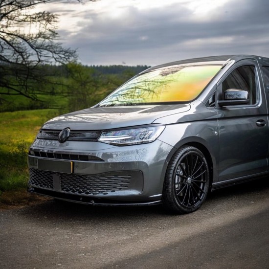 Booskijkers Koplampspoiler Hoogglans Zwart - Volkswagen Caddy MK5 Cargo