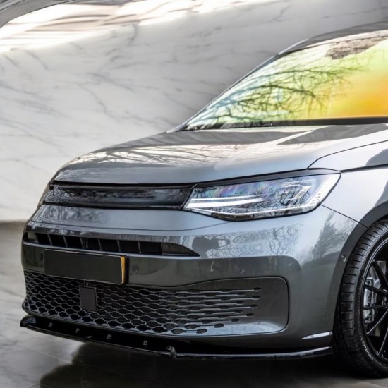 Booskijkers Koplampspoiler Hoogglans Zwart - Volkswagen Caddy MK5 Cargo