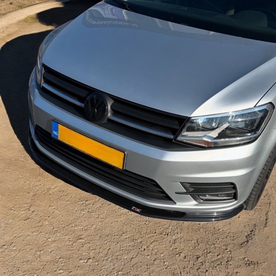 Voorspoiler TRC Hoogglans Zwart - Volkswagen Caddy MK4