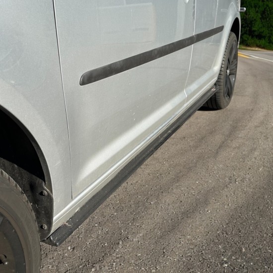 TRC Sidesplitters Hoogglans Zwart - Volkswagen Caddy MK4