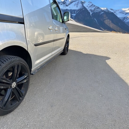 TRC Sidesplitters Hoogglans Zwart - Volkswagen Caddy MK4