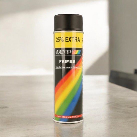 Motip Primer Zwart spray 500ml - Volkswagen Caddy