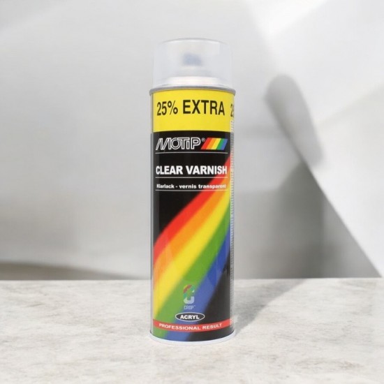 Motip Clear Coat Glans Spray 500ml - Volkswagen Caddy