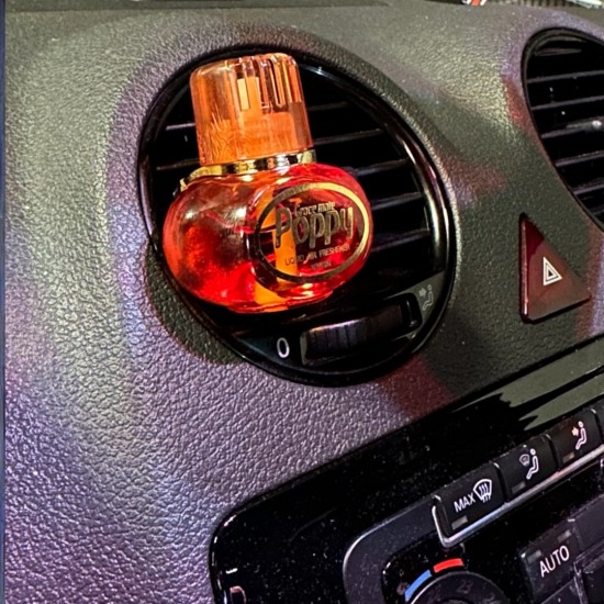 Poppy Grace Mate ® Luchtrooster Parfum Mini 20ML - New Car