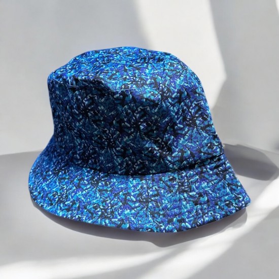 Zomerhoed - Deense Pluche Blauw