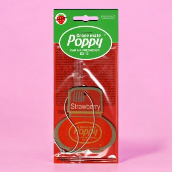 Poppy Grace Mate ® Geurhanger - Strawberry