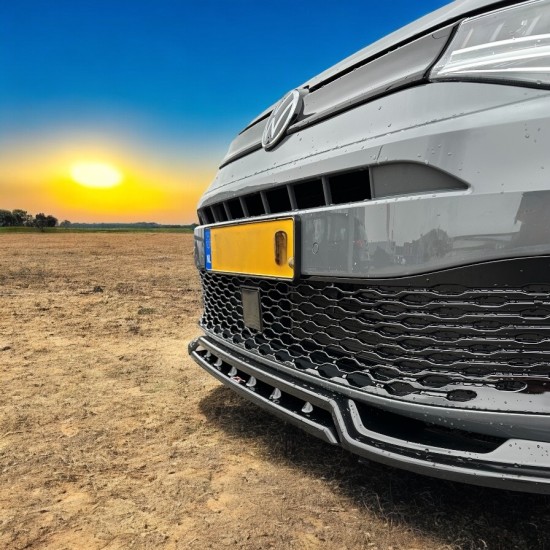 Voorspoiler TRC V2 Hoogglans Zwart - Volkswagen Caddy MK5 Cargo