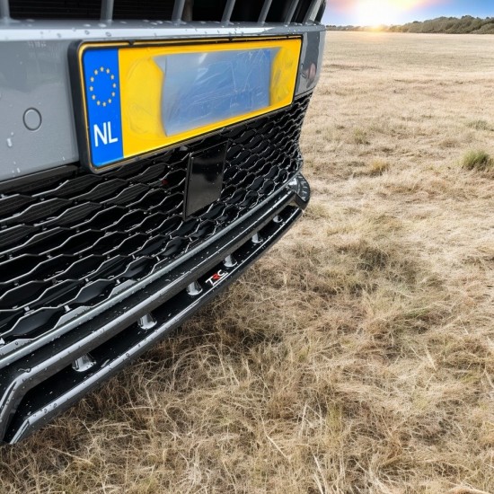 Voorspoiler TRC V2 Hoogglans Zwart - Volkswagen Caddy MK5 Cargo