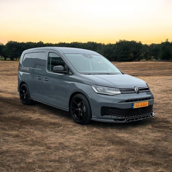 Voorspoiler TRC V2 Hoogglans Zwart - Volkswagen Caddy MK5 Cargo