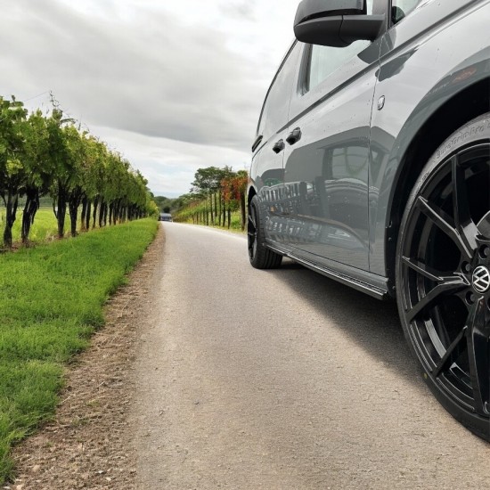 TRC Sidesplitters Hoogglans Zwart - Volkswagen Caddy MK5