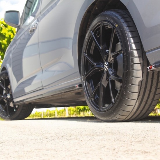 TRC Sidesplitters Hoogglans Zwart - Volkswagen Caddy MK5