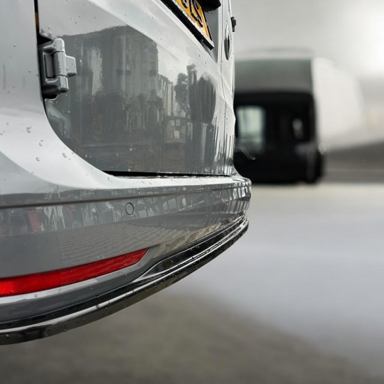 TRC Achterbumper Splitter Flat Hoogglans zwart - Volkswagen Caddy MK5