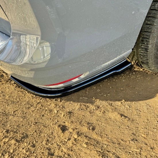 TRC Achterbumper Hoek Splitters - Volkswagen Caddy MK5 Cargo