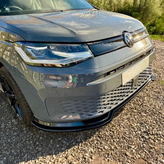 Voorspoiler TRC V1 Hoogglans Zwart - Volkswagen Caddy MK5 Cargo