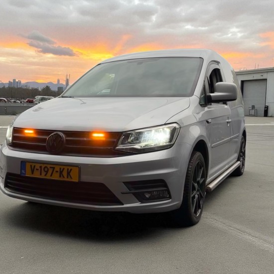 LED Flitser Amber XS - Grille - Volkswagen Caddy