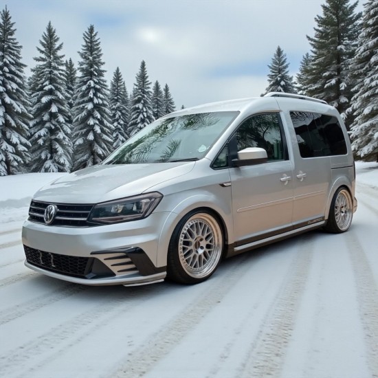 Alltrack Wielkast Verbreding Matzwart - Volkswagen Caddy MK4