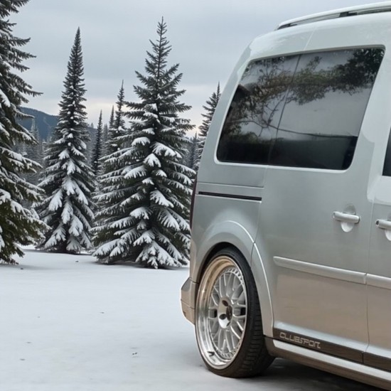 Alltrack Wielkast Verbreding Matzwart - Volkswagen Caddy MK4