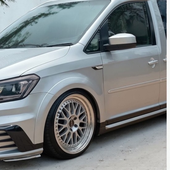 Alltrack Wielkast Verbreding Matzwart - Volkswagen Caddy MK4
