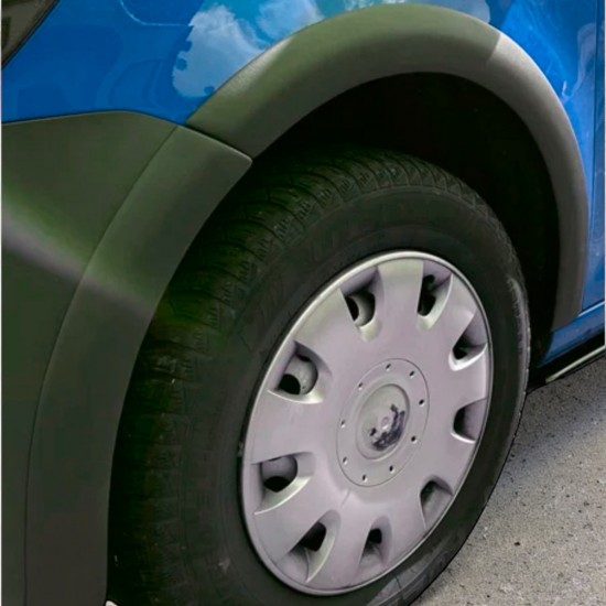 Alltrack Wielkast Verbreding Matzwart - Volkswagen Caddy MK4