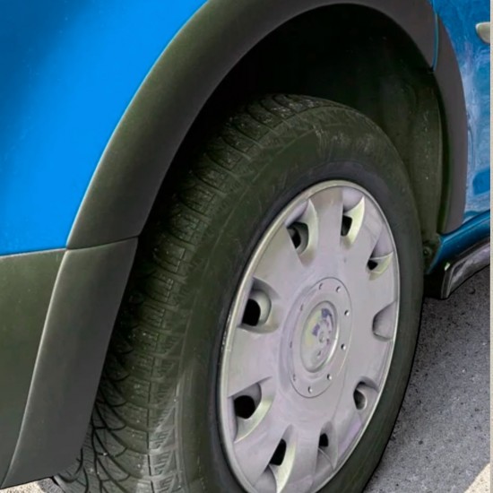 Alltrack Wielkast Verbreding Hoogglans Zwart - Volkswagen Caddy MK4