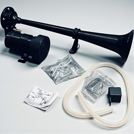 Seger Luchthoorn Zwart 115db - Volkswagen Caddy