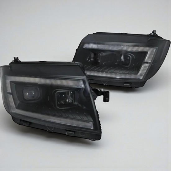 Set Koplampen Zwart Full LED - Volkswagen Crafter
