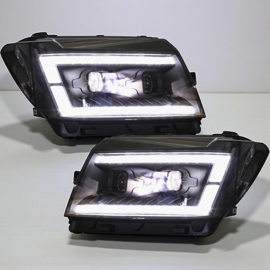 Set Koplampen Zwart Full LED - Volkswagen Crafter
