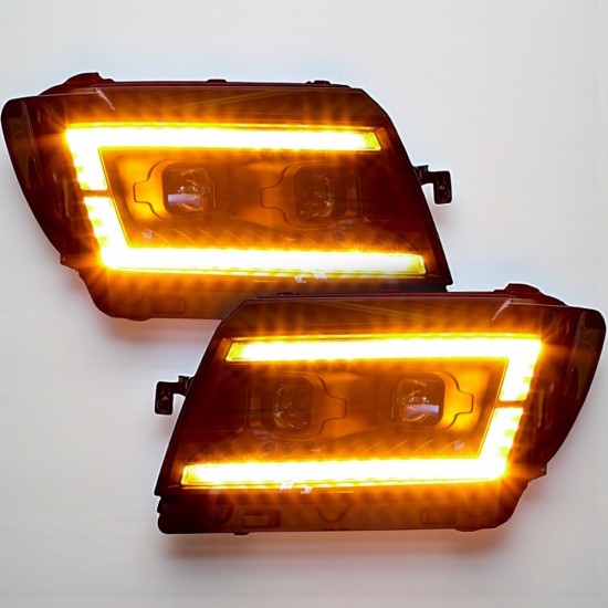 Set Koplampen Zwart Full LED - Volkswagen Crafter
