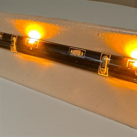 Set LED zelfklevende strips Wit / Amber - Volkswagen Caddy