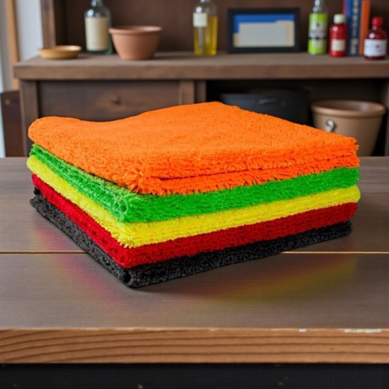 Allround Microvezel Doeken Kleur - 40x40 CM 400 GSM - 5 stuks