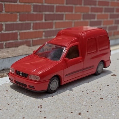 Rietze Volkswagen Caddy MK2 1:87 - Uni Rood