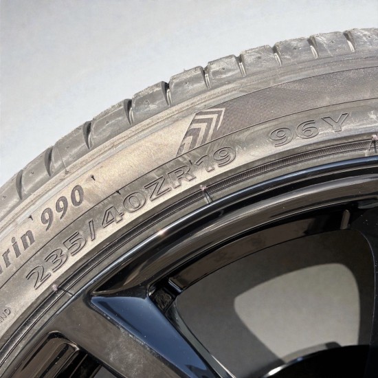 Set DCW19HZ 5x112 Hoogglans Zwart - Volkswagen Caddy