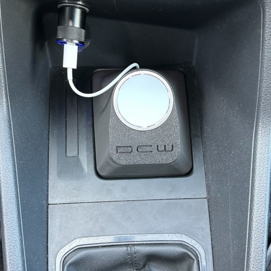 DCW Draadloze Smartphone Oplader / Telefoonhouder USB C - Volkswagen Caddy MK5