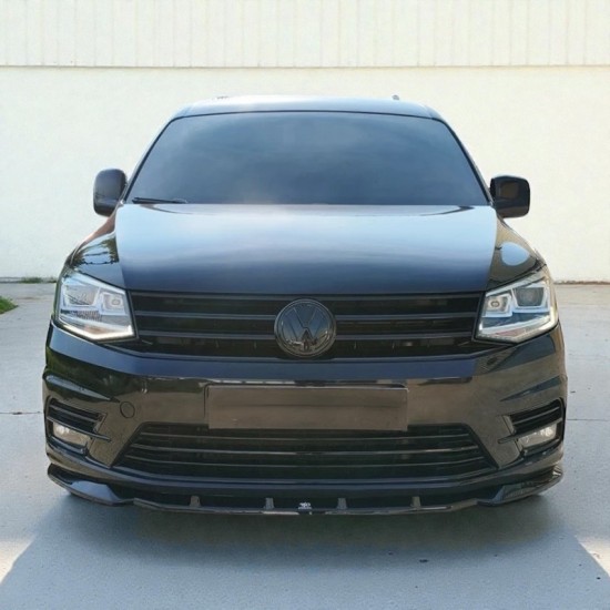 Voorspoiler Most-on V2 Hoogglans Zwart - Volkswagen Caddy MK4