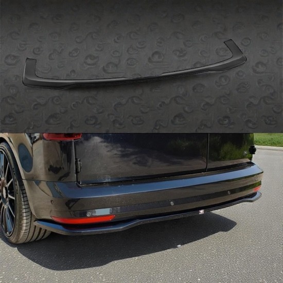 Achterbumper Splitter Most-on V2 Hoogglans Zwart - Volkswagen Caddy MK4