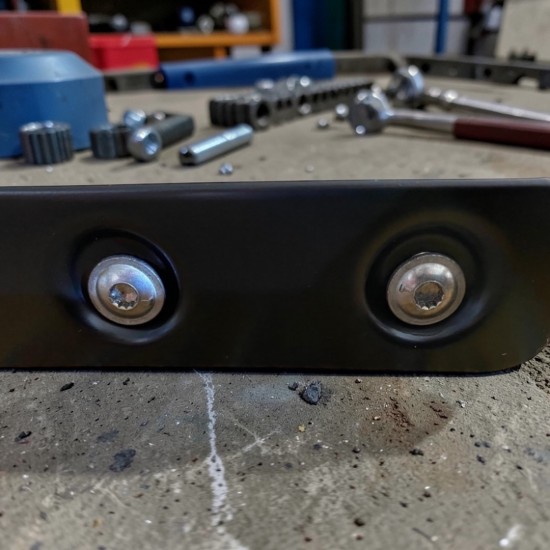 Bevestigingen Afdekplaat deurrail Volkswagen Caddy 2004 - 2020