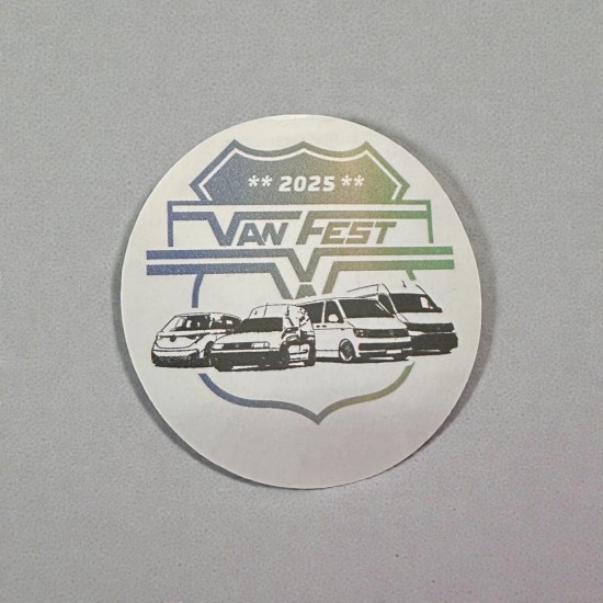 VW VanFest 2025 - Entree sticker - Volkswagen Caddy