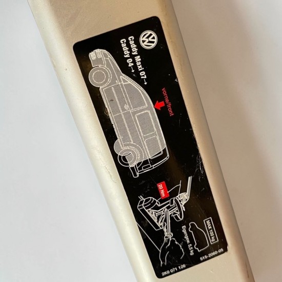 Set Originele VW Dakdragers - Volkswagen Caddy