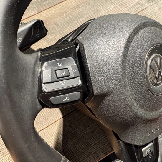 Volkswagen Polo 6R Multifunctioneel Leder Stuurwiel - Volkswagen Caddy