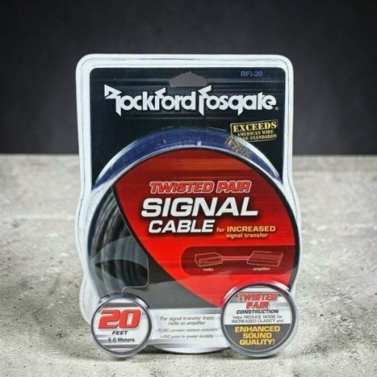 Rockford Fosgate 6 Meter Stereo Audiokabel - Volkswagen Caddy