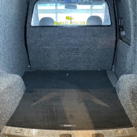 Dubbel Velours Vloermat Laadvloer DCW - Volkswagen Caddy MK3 GP