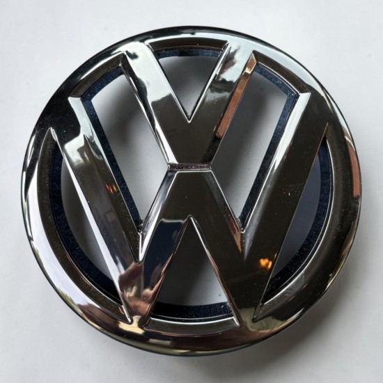 Volkswagen Logo Hoogglans Zwart Voorzijde - Volkswagen Caddy MK3 GP